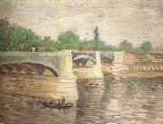 Vincent Van Gogh The Seine with the Pont de la Grande Jatte (nn04) oil painting